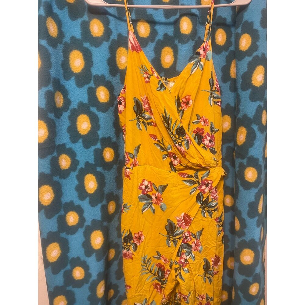 women's size large floral print shorts romper